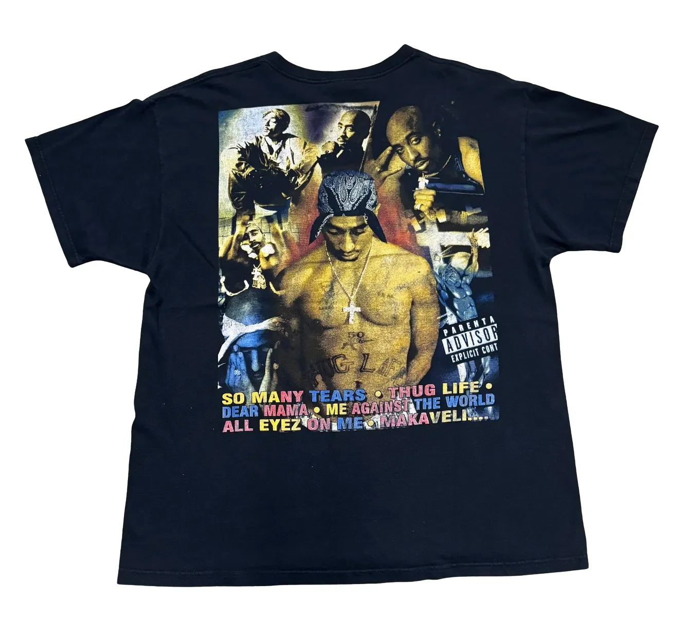 2pac 'In Memory of 2pac' Vintage Tee - Image 2
