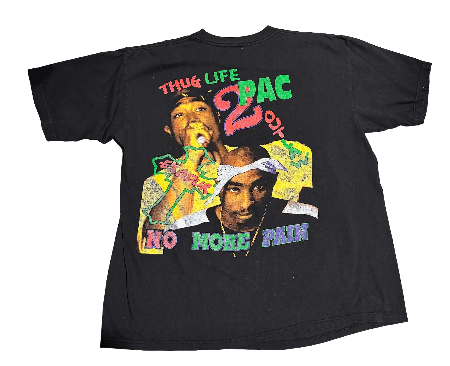 2Pac 'No More Pain' Vintage Tee - Image 2