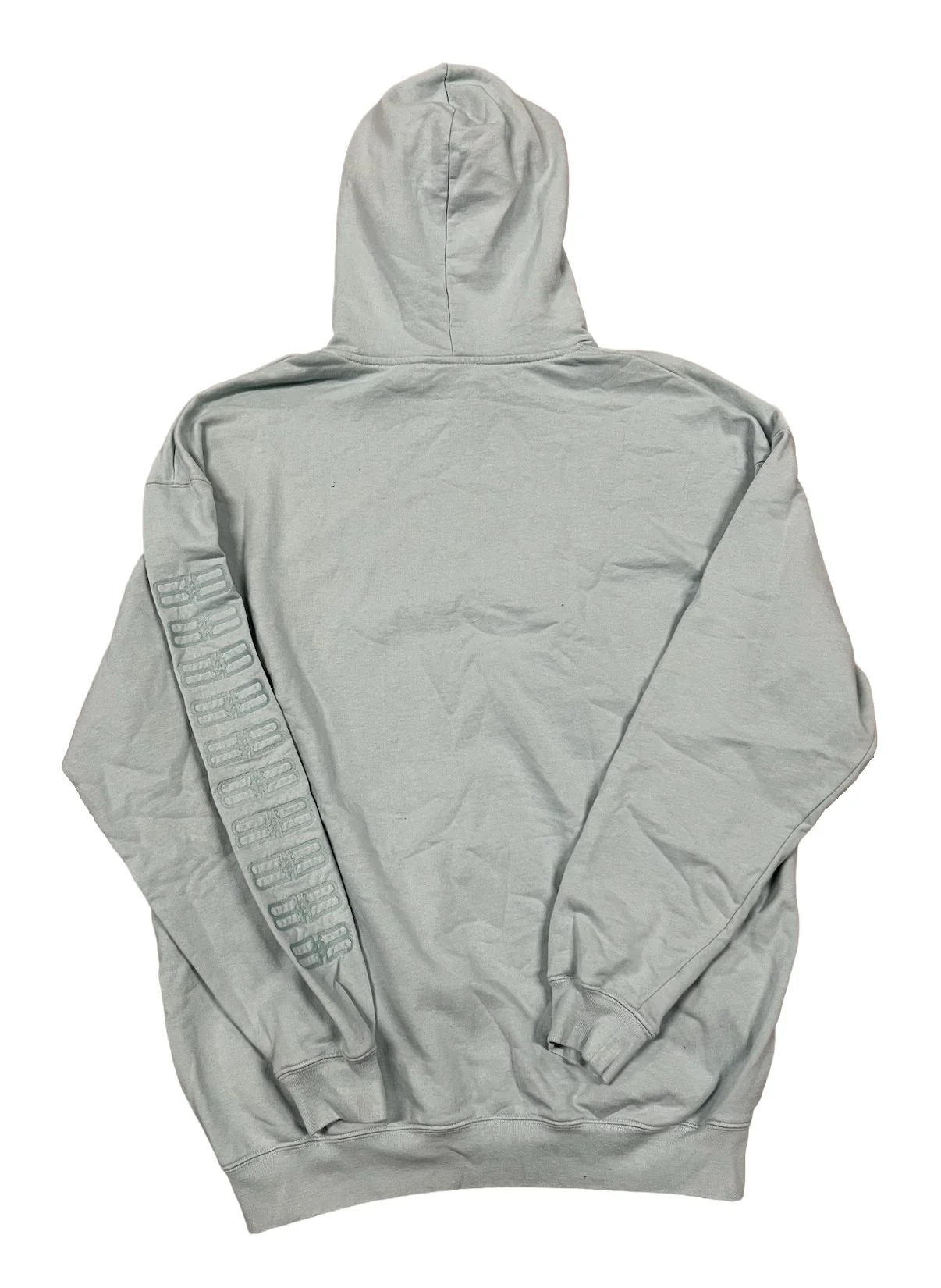 Balenciaga 'BB Logo' Light Blue Oversized Hoodie - Image 2
