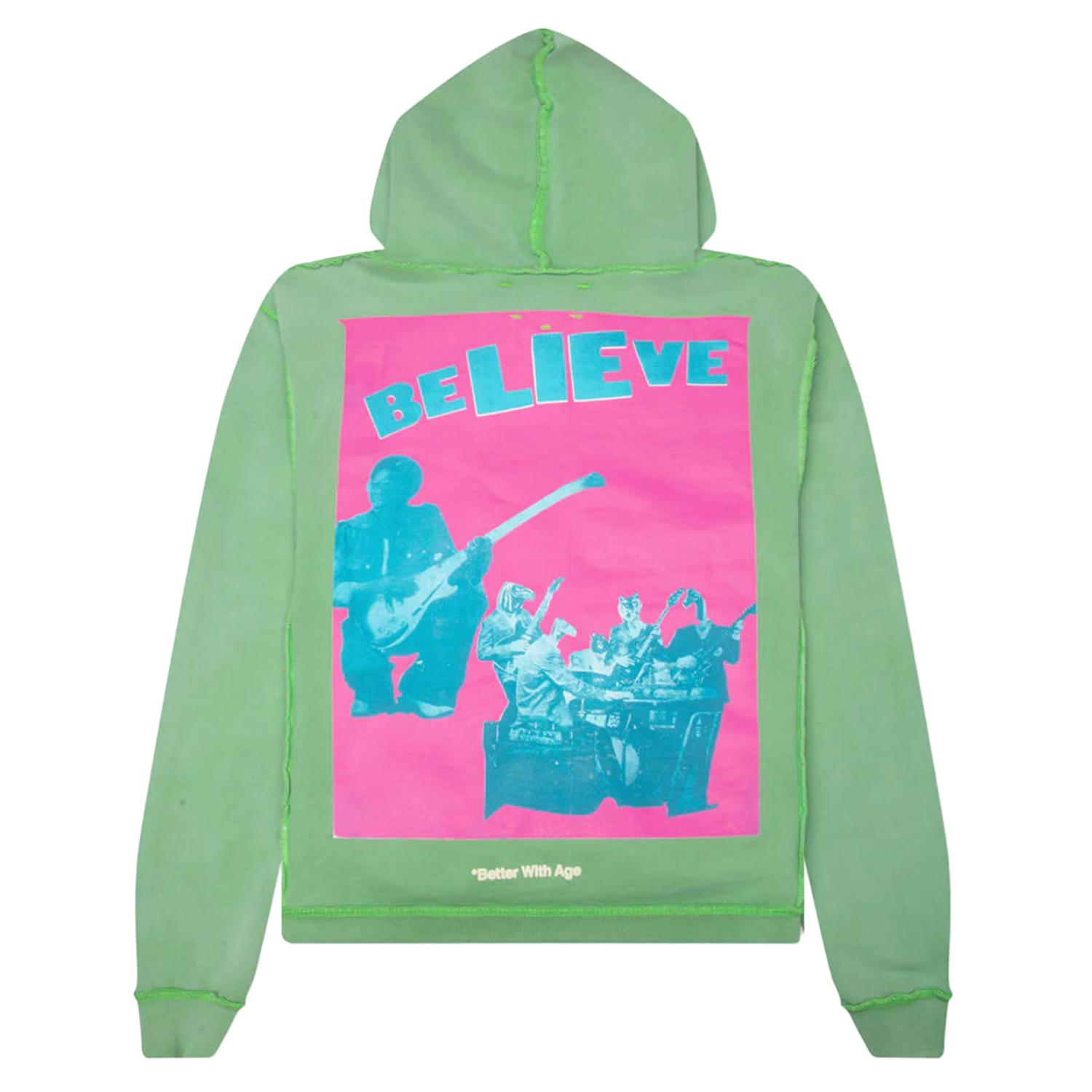 *Better With Age 'Sage' Magic Zip Up Hoodie - Image 2