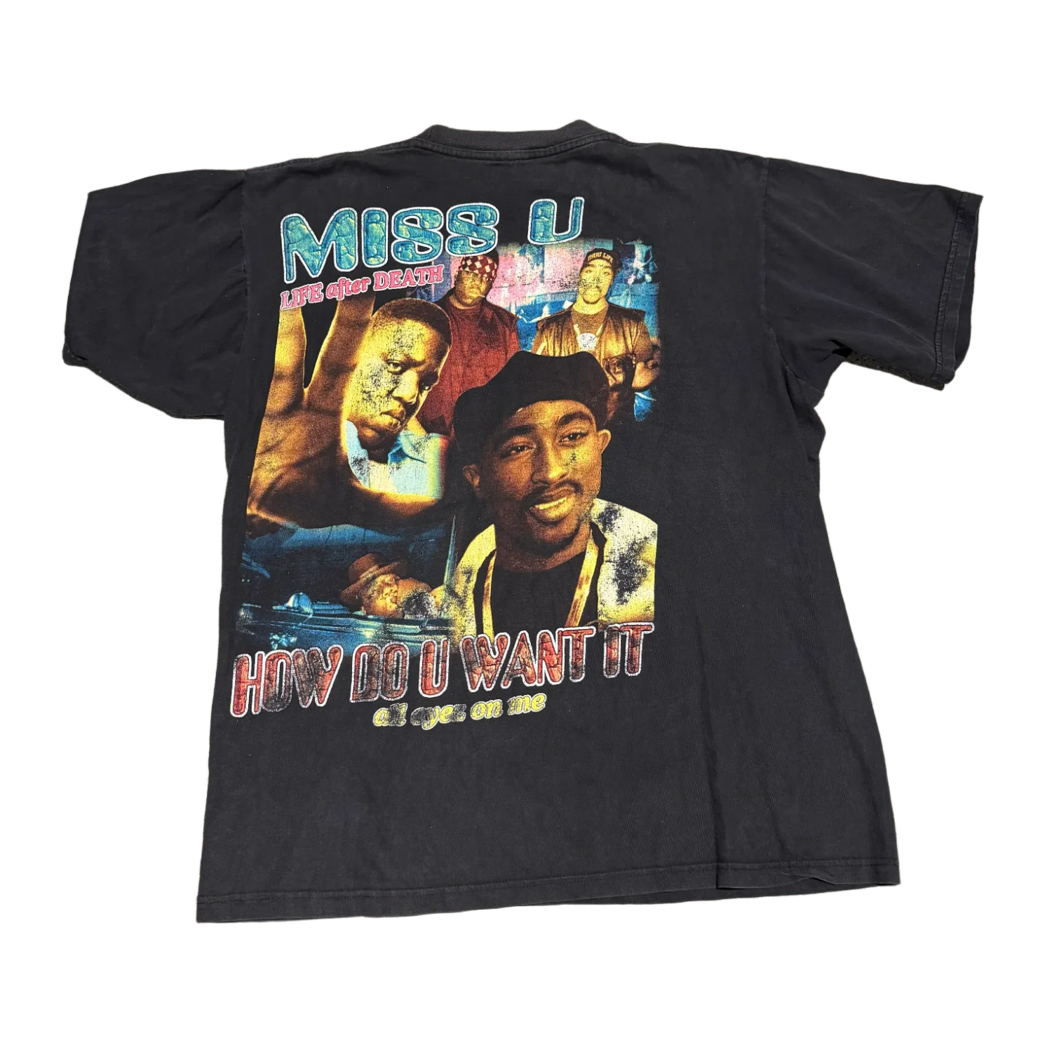 Biggie x Tupac 'Life After Death' Vintage Tee - Image 2