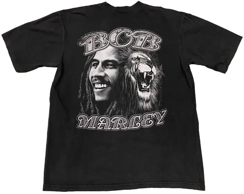 Bob Marley 'Lion' Vintage Tee - Image 2