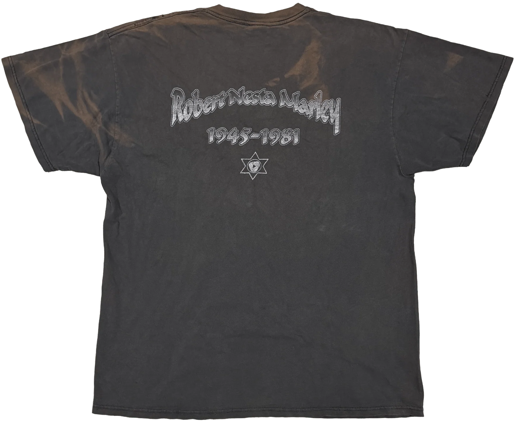 Bob Marley 'Memorial' Faded Vintage Tee - Image 2