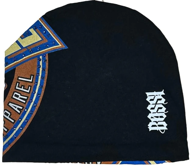 Bossi 'American Tradition Chopper' Rhinestone Vintage Beanie - Image 2