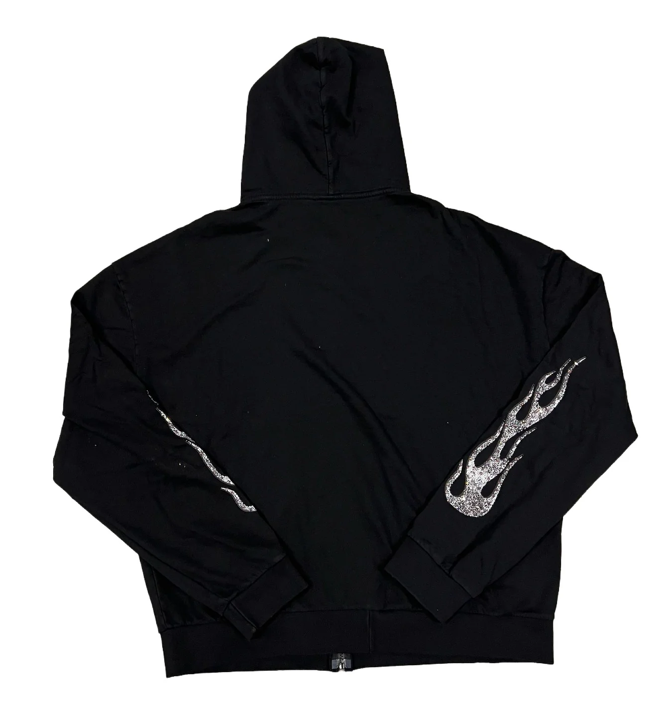 Bossi 'Black and White' Rhinestone Zip-Up - Image 2