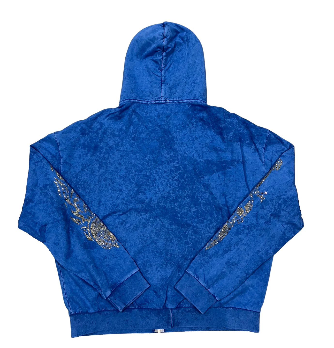Bossi 'Blue and Gold' Rhinestone Zip-Up - Image 2