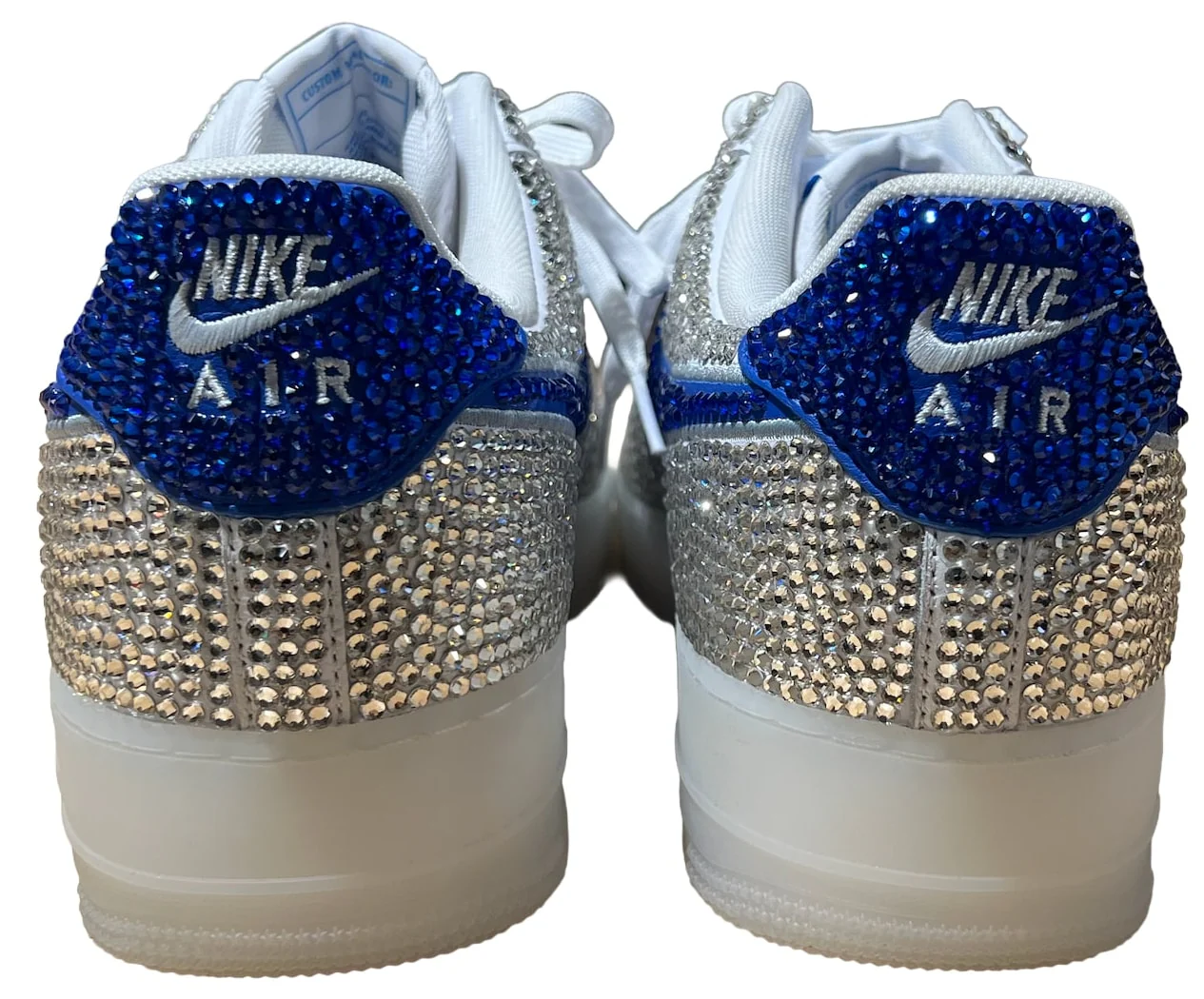 Bossi 'Clear Blue' Rhinestone Sneakers - Image 2