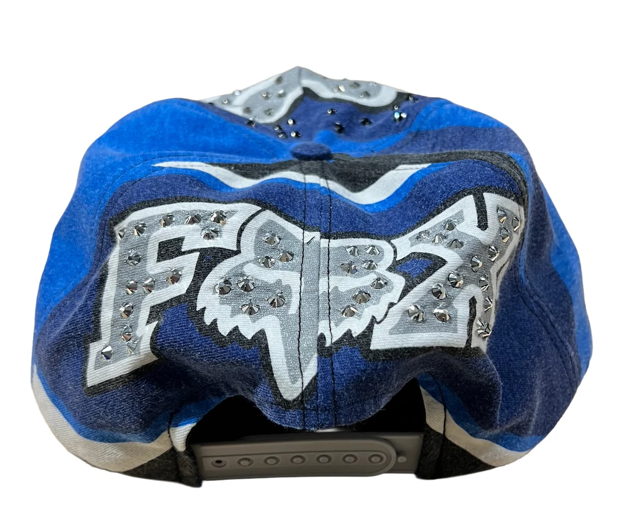 Bossi 'Dark Blue' Fox Rhinestone Hat - Image 2