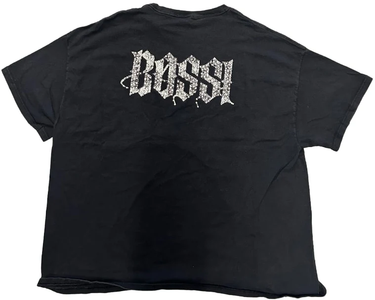 Bossi 'Iron Maiden Mummy' Rhinestone Vintage Tee - Image 2