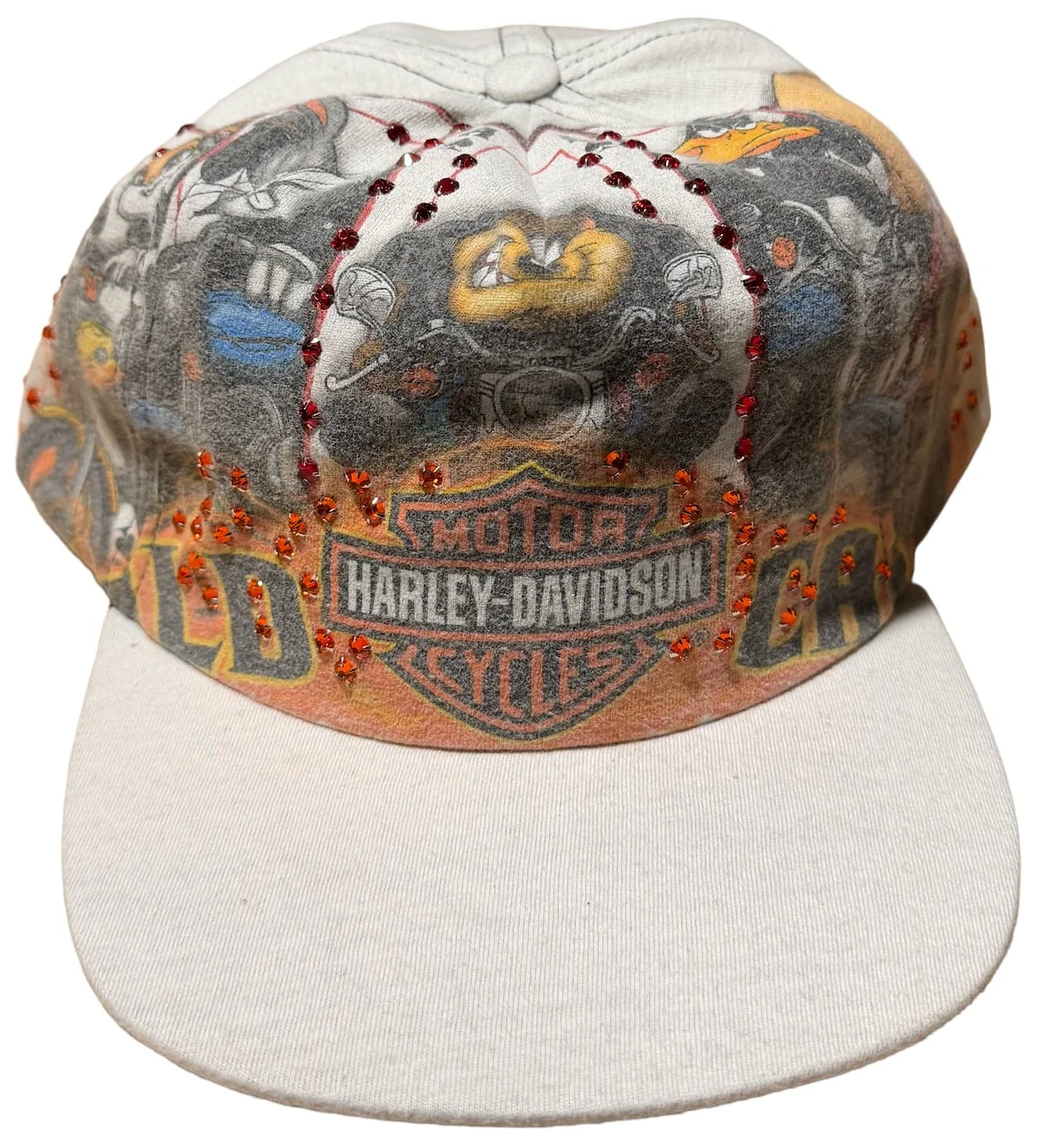 Bossi 'Looney Tunes Cycles' Rhinestone Hat