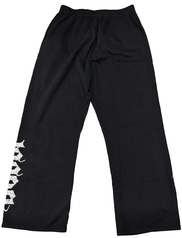 Bossi 'Purple Dragon' Black Sweatpants - Image 2