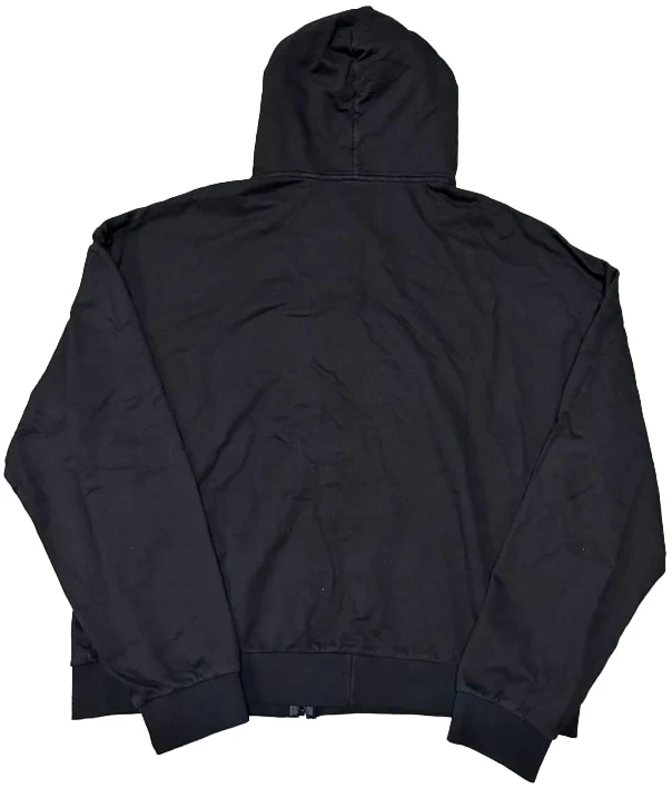 Bossi 'Purple Dragon' Black Zip-Up Hoodie - Image 2