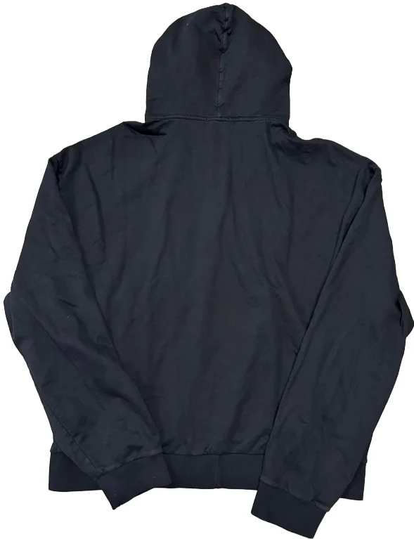 Bossi 'Red/Grey' Classic Logo Rhinestone Zip-Up Hoodie - Image 2