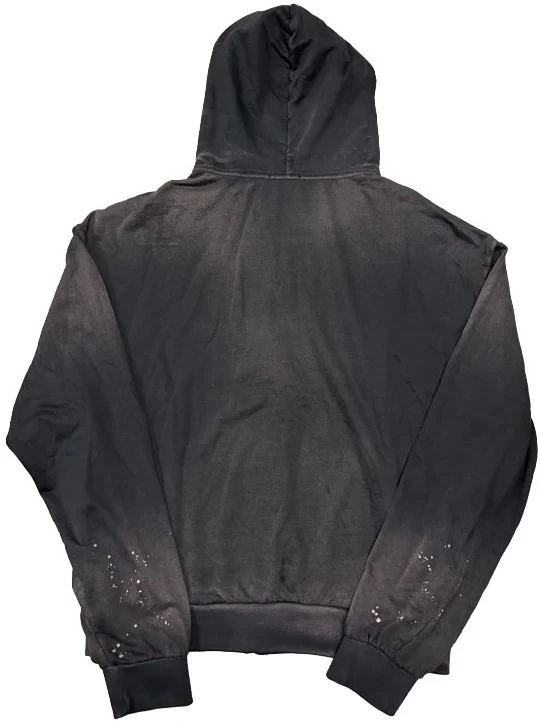 Bossi 'White Swirl' Faded Rhinestone Zip-Up Hoodie - Image 2