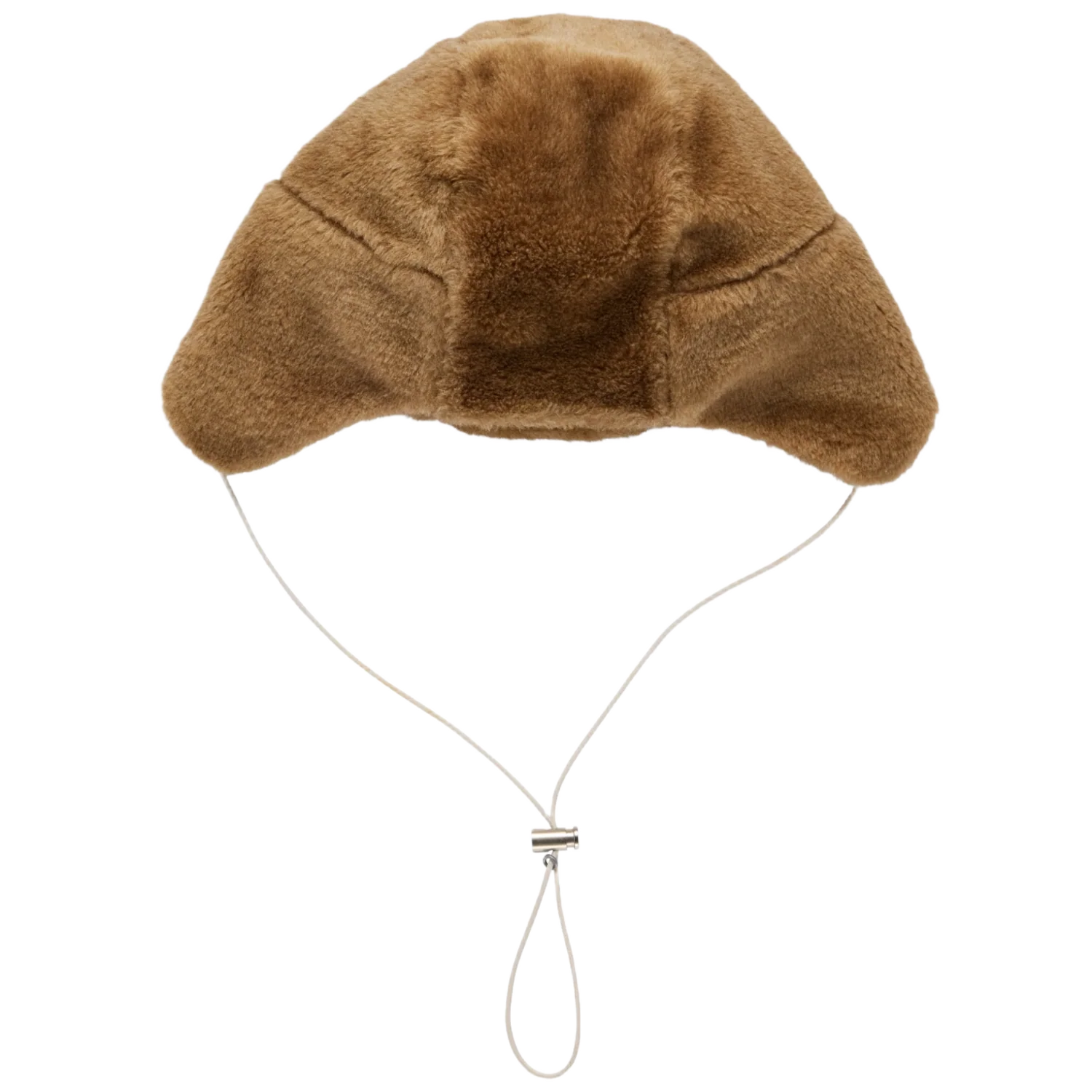 Chanel 'Beige Logo' Fur Trapper Hat - Image 2