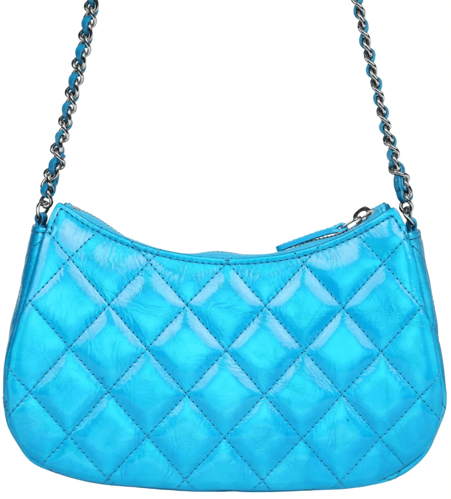 Chanel 'Blue' 24C Metallic Mini Hobo Bag - Image 2