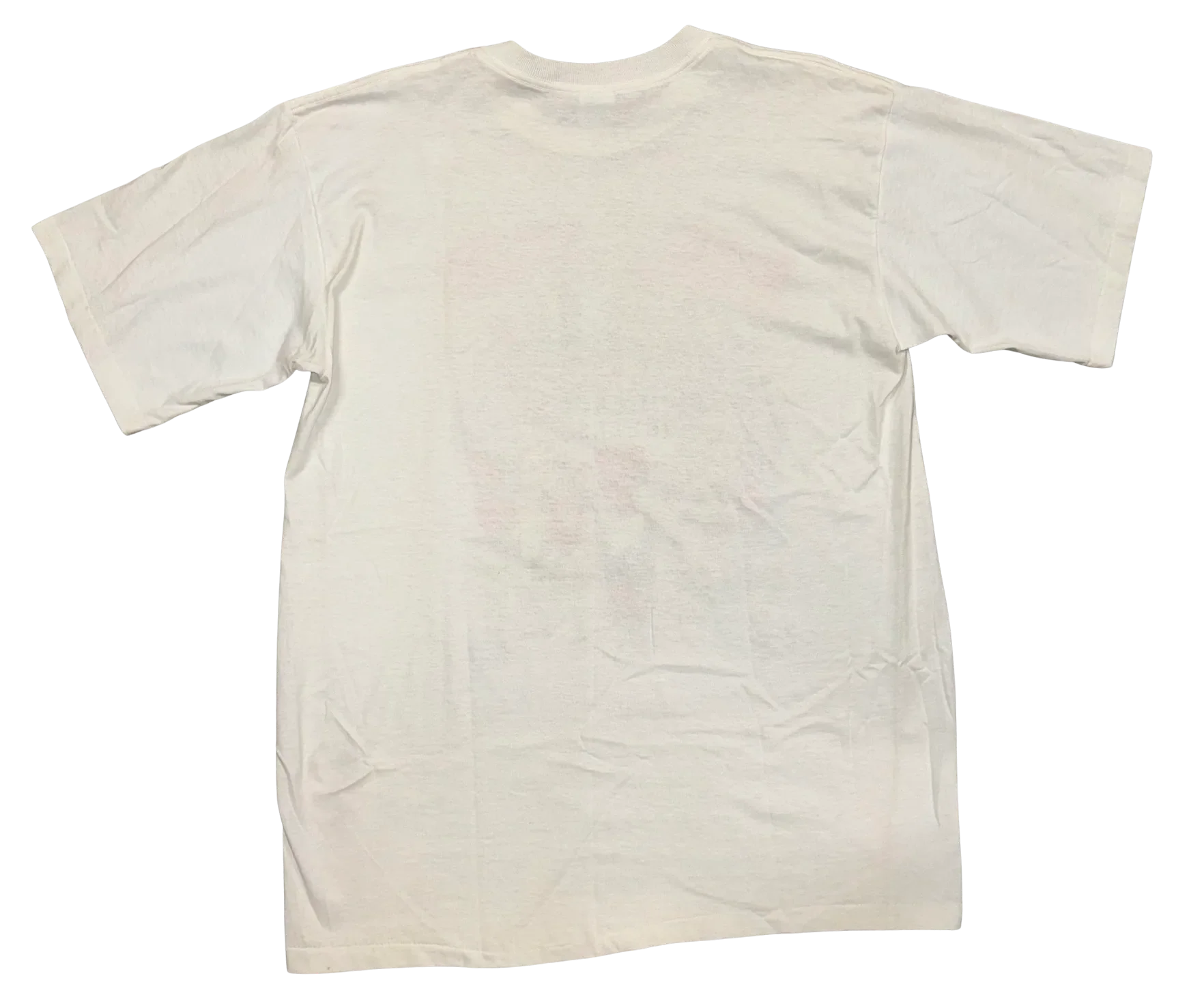Chicago Bulls '3 Time Champs' White Vintage Tee - Image 2