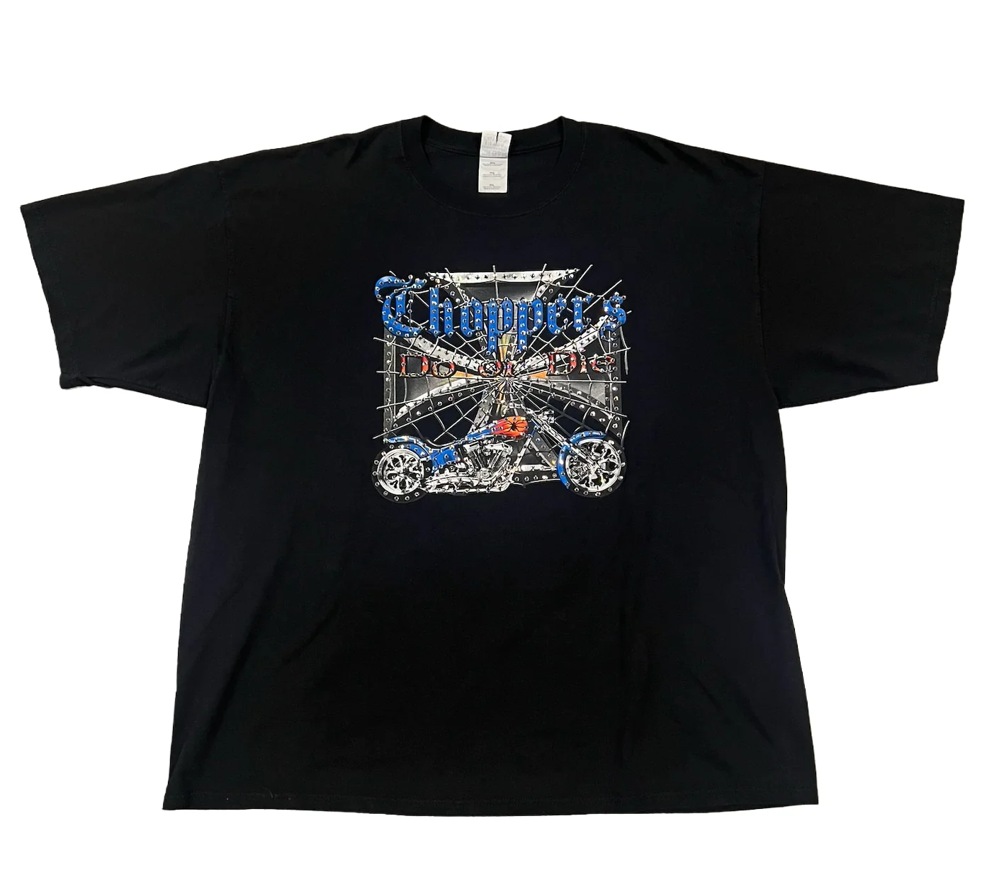 Choppers 'Do or Die' Rhinestone Vintage Tee