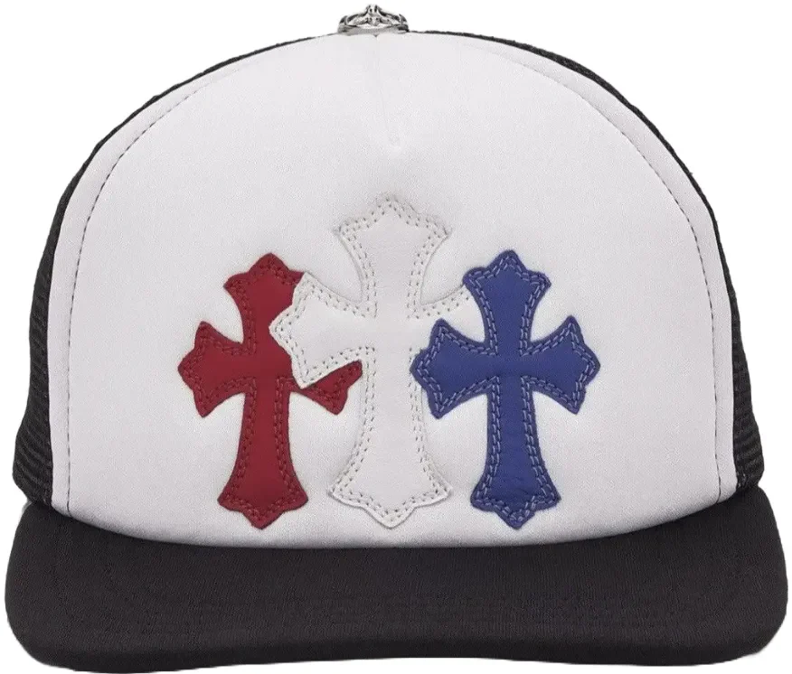 Chrome Hearts '3 Patch' Trucker Hat