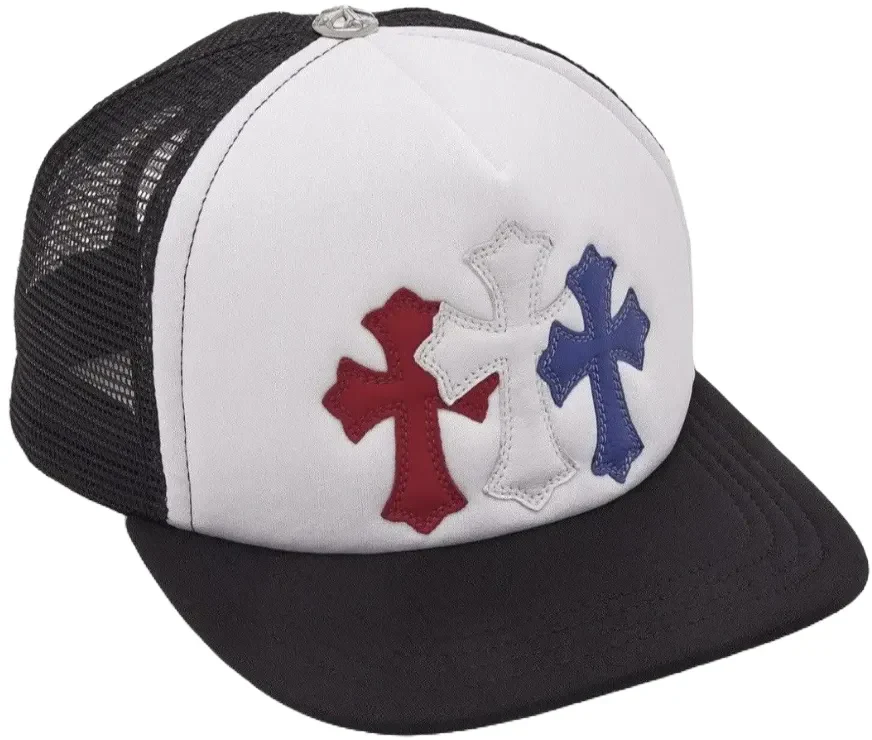 Chrome Hearts '3 Patch' Trucker Hat - Image 2