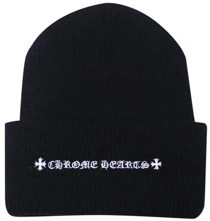 Chrome Hearts '5 Cross' Wool Beanie - Image 2