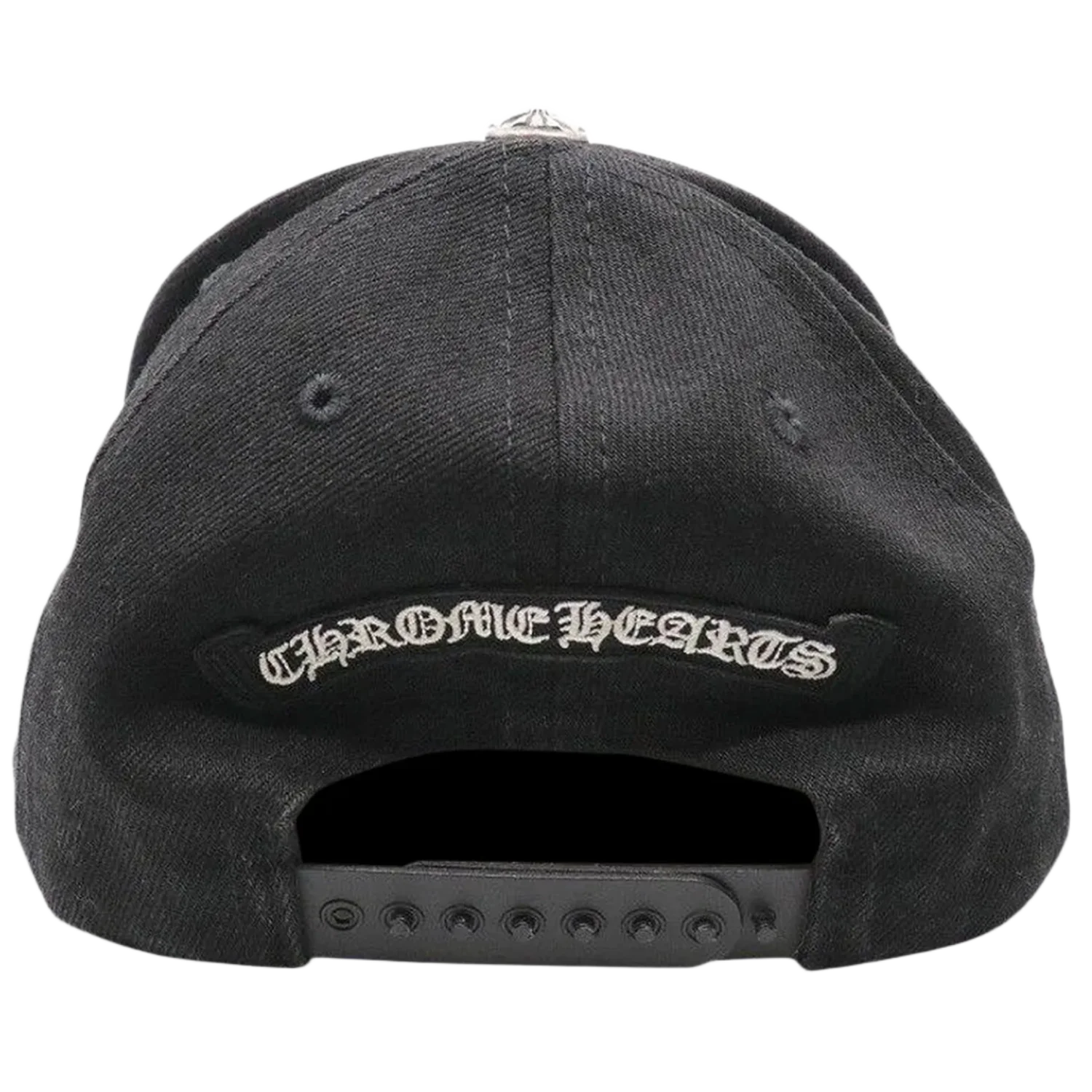Chrome Hearts 'All Black' Floral Dagger Snapback Hat - Image 2