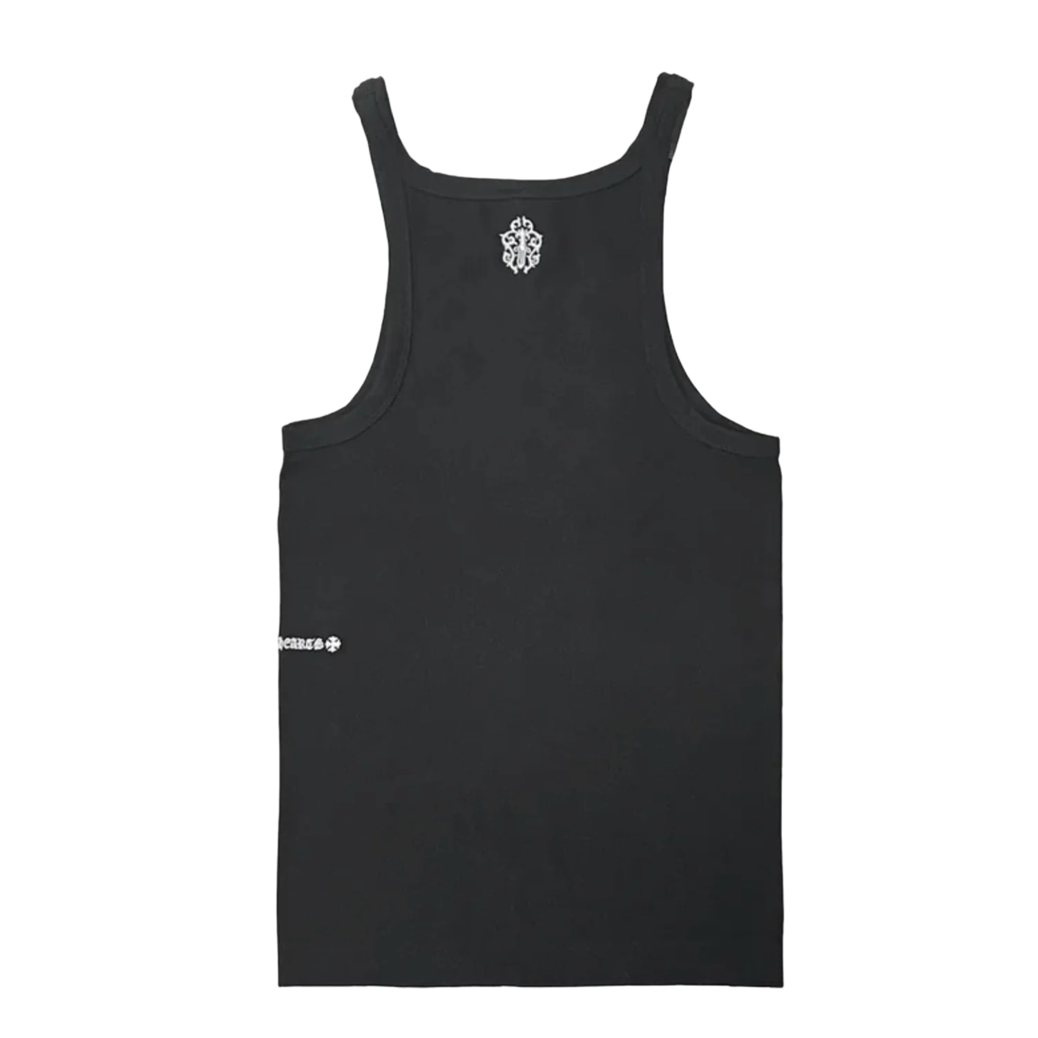 Chrome Hearts 'Bad Seed' Black Script Dagger Logo Tank Top - Image 2