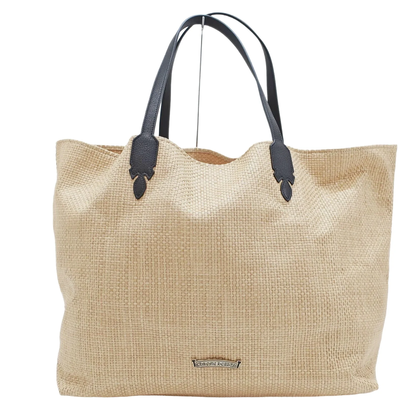 Chrome Hearts 'Beige Straw' Beach Bag - Image 2