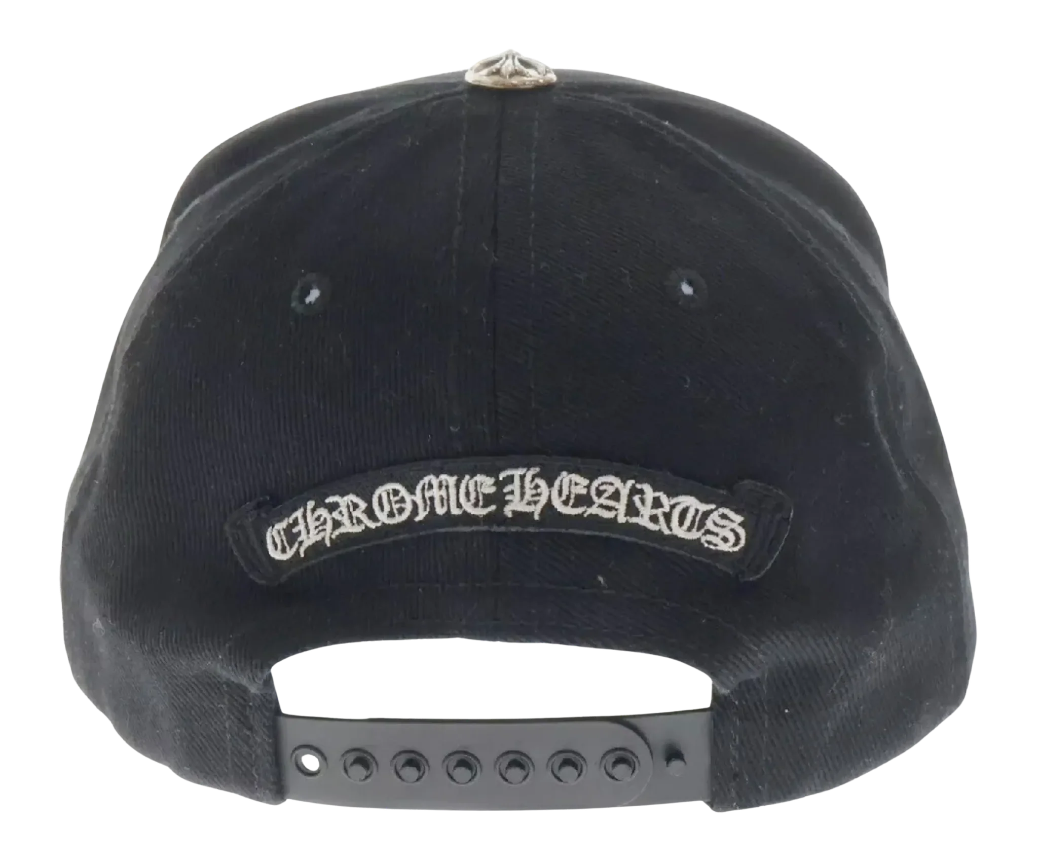 Chrome Hearts 'Black Cross' Baseball Hat - Image 2