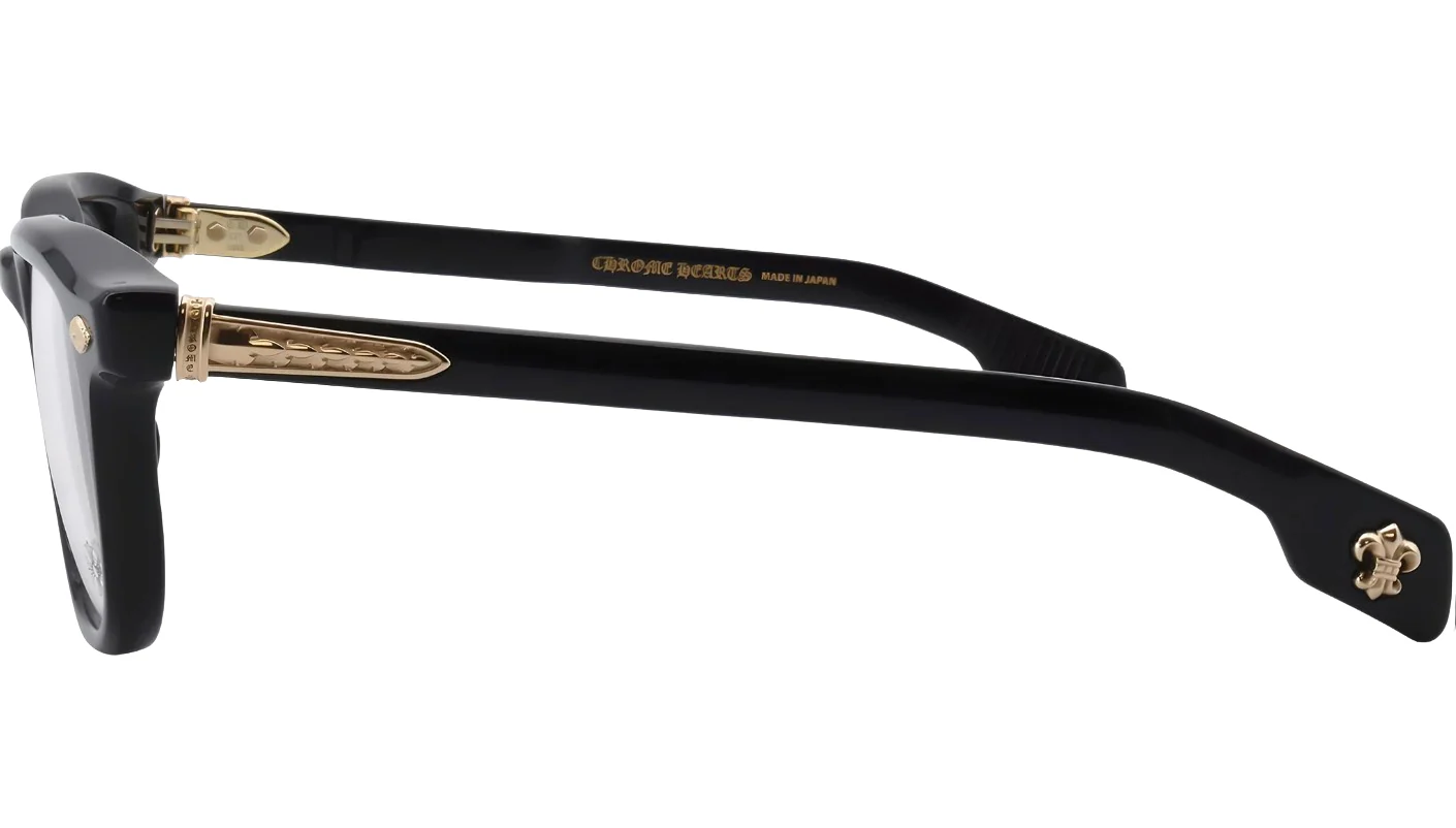 Chrome Hearts 'Black/Gold' Chirp Chirp Frames Glasses - Image 2