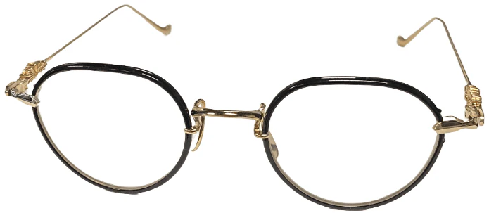 Chrome Hearts 'Black/Gold' Vagidictorian Sunglasses - Image 2