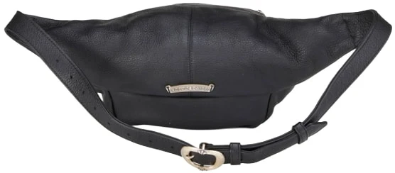 Chrome Hearts 'Black' Leather Snat Pack Waist Bag - Image 2