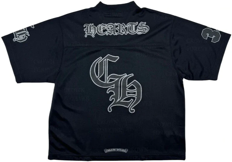 Chrome Hearts 'Black Mesh' Warm Up Jersey - Image 2