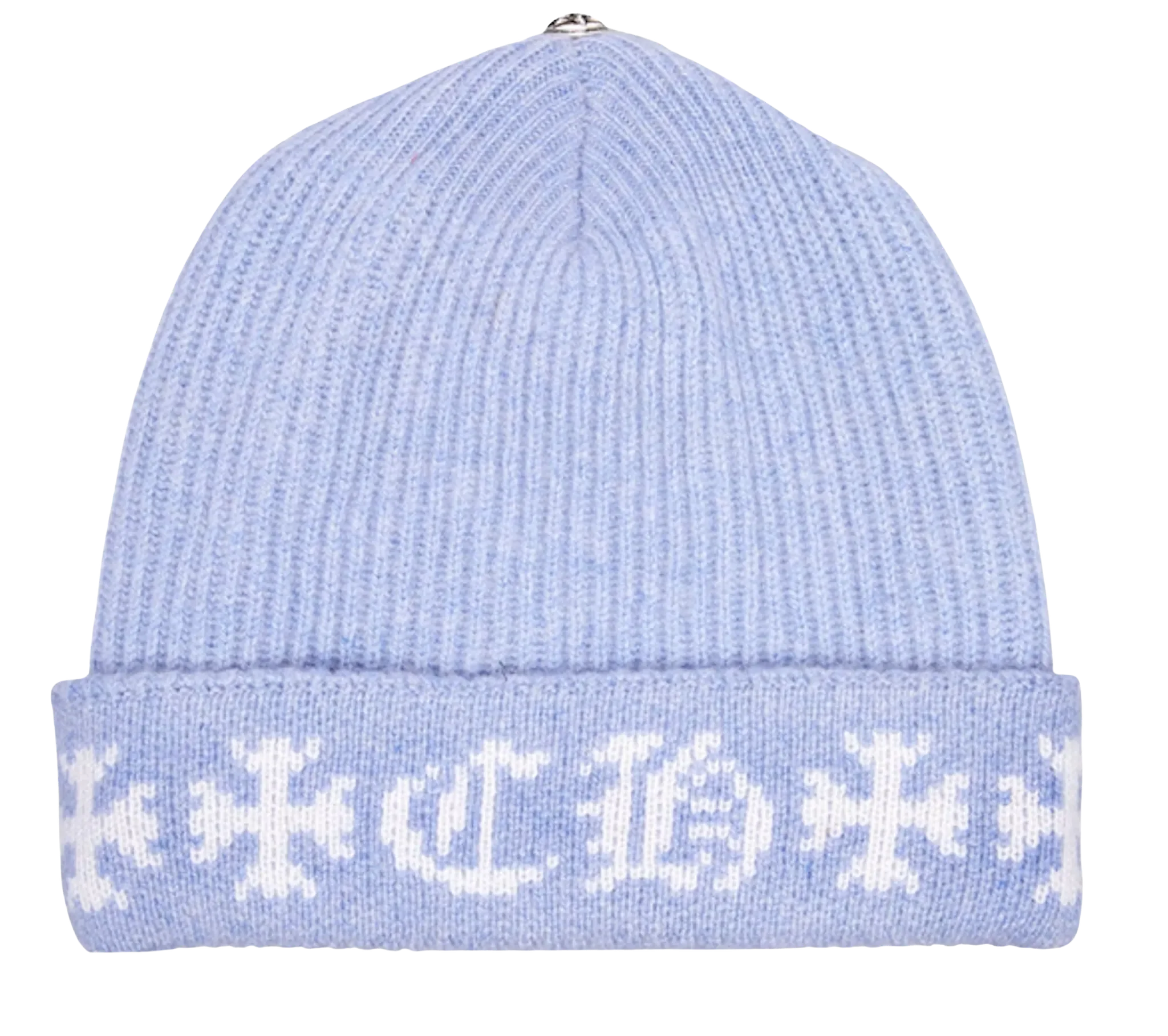 Chrome Hearts 'Blue' Big Daddy Cashmere Beanie