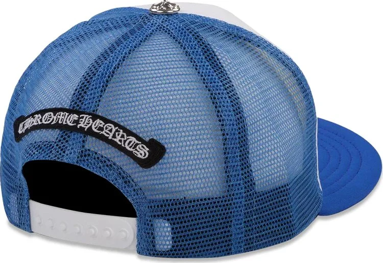Chrome Hearts 'Blue' Cemetery Trucker Hat - Image 2
