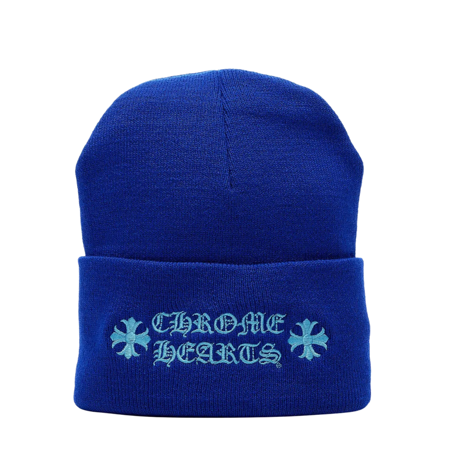 Chrome Hearts 'Blue Logo' Beanie