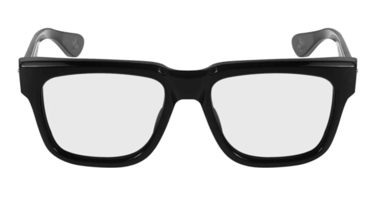 Chrome Hearts 'Box Officer' Black/Gold Glasses - Image 2