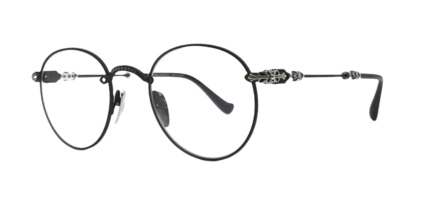 Chrome Hearts 'Bubba' Black Glasses - Image 2