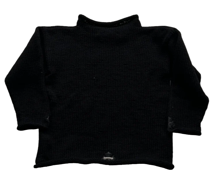 Chrome Hearts Cashmere Cross Patch RollNeck Sweater - Image 2