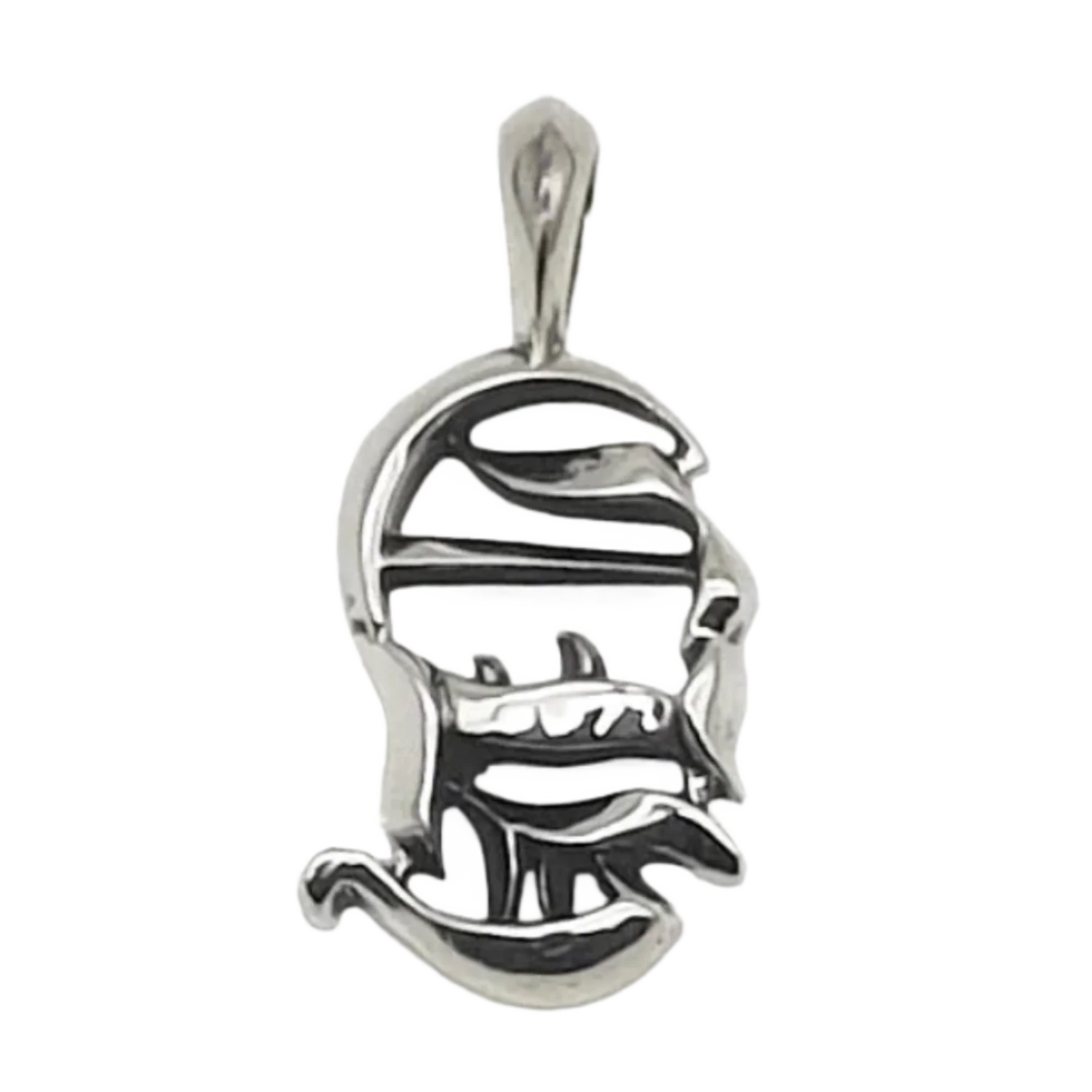 Chrome Hearts 'CH' Silver Pendant
