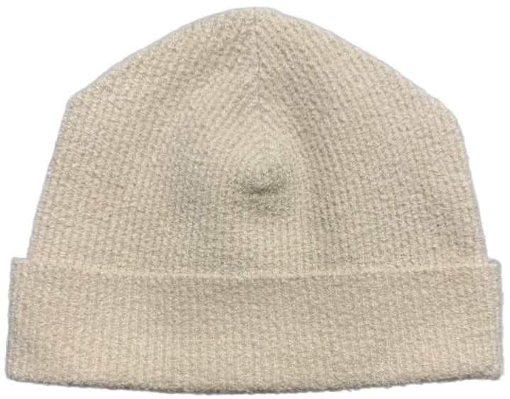 Chrome Hearts 'Cheetah Cross' Pony Hair Tan Beanie - Image 2