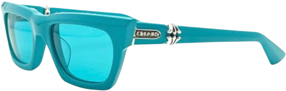 Chrome Hearts 'Cliterally' Teal Sunglasses - Image 2