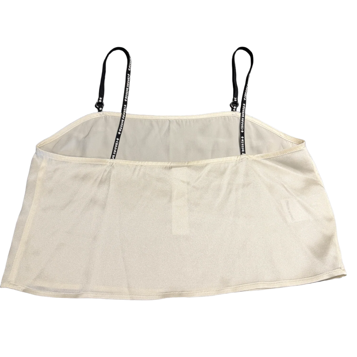 Chrome Hearts 'Cream' Silk Tank Top