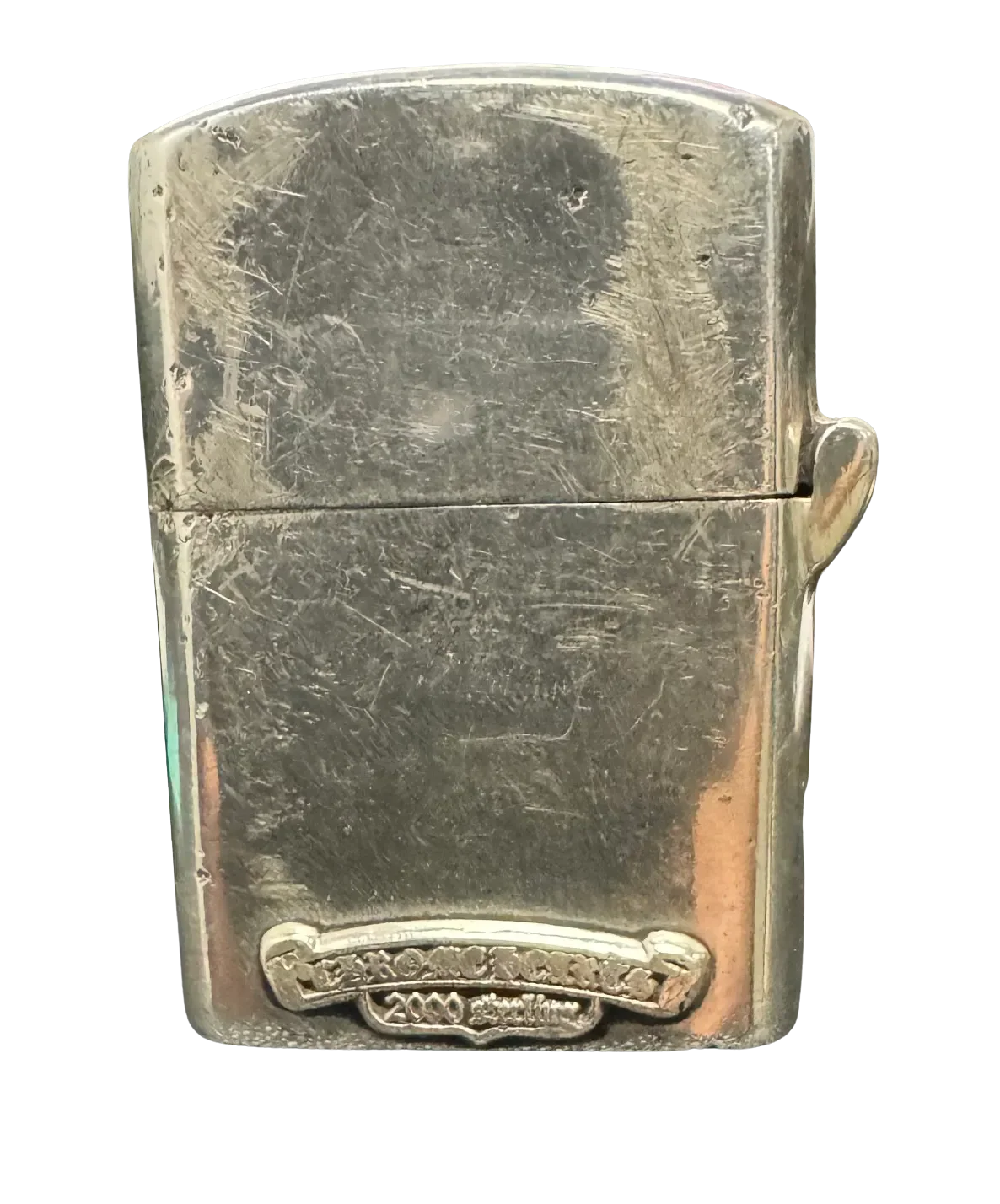 Chrome Hearts 'Cross' Silver Zippo Lighter - Image 2