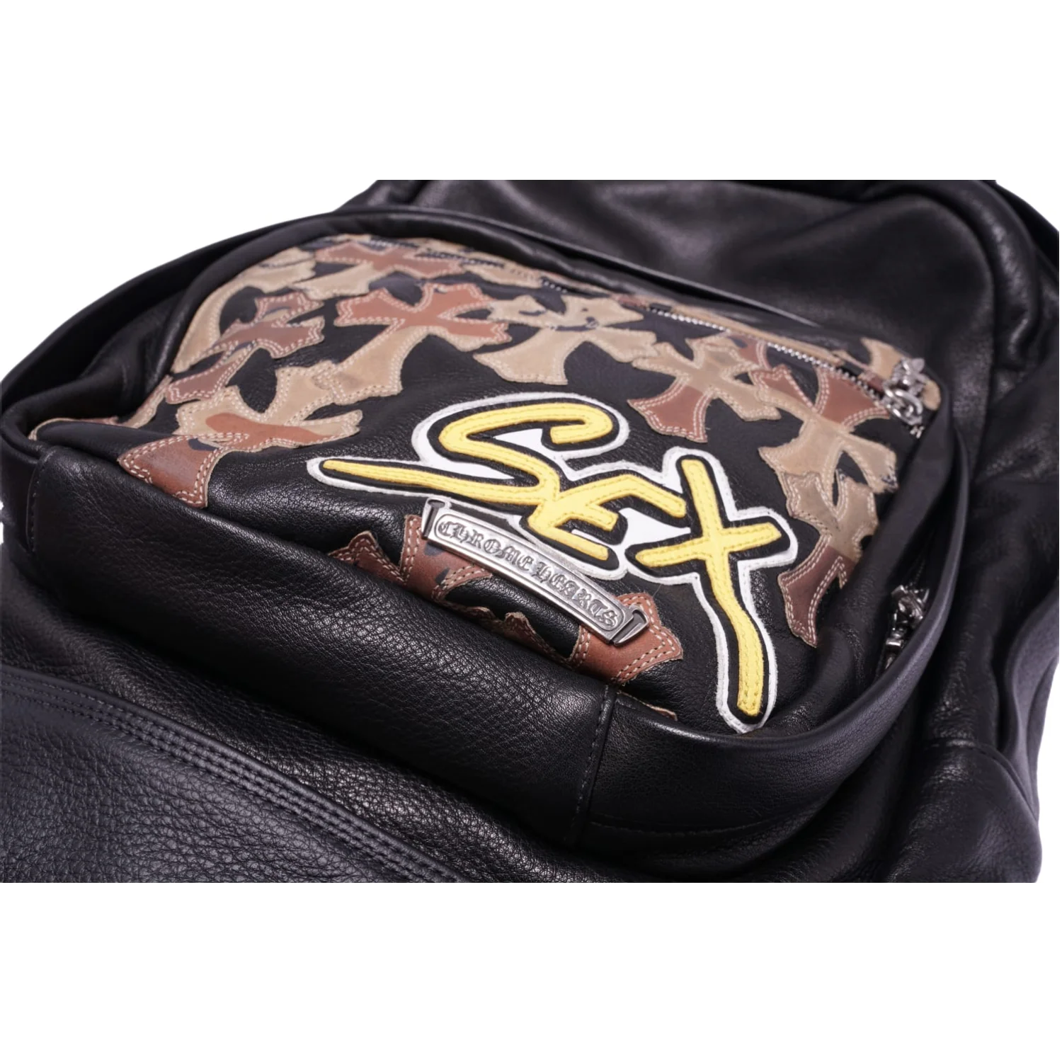 Chrome Hearts 'Desert Camo Patch' 7th Grade Leather Backpack - Image 4