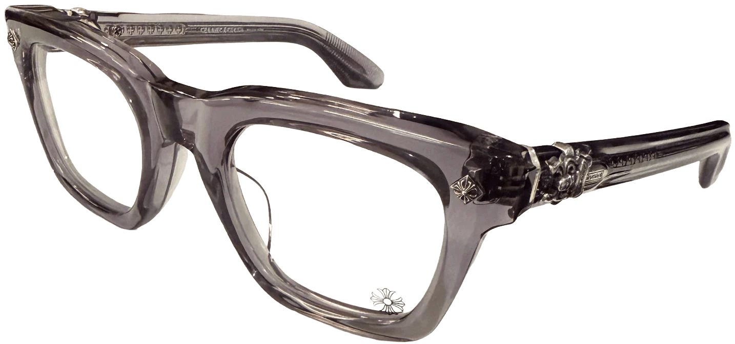 Chrome Hearts 'Donnysoffergisms' Clear Black Glasses