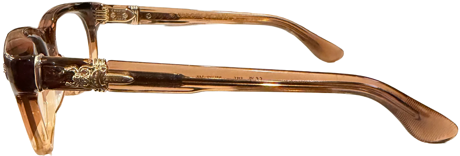 Chrome Hearts 'Dooable' Brown Hombre Glasses - Image 2