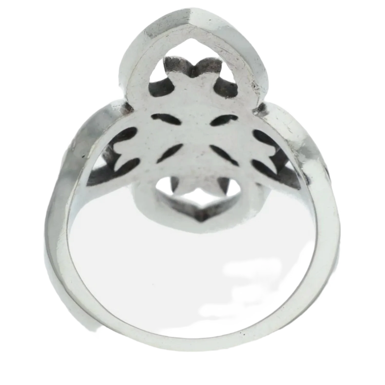 Chrome Hearts 'Filigree Heart' Silver Ring - Image 2