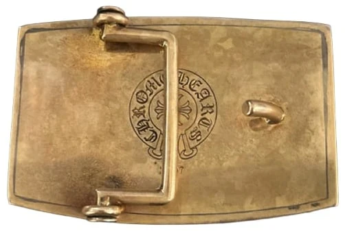 Chrome Hearts 'Fleur De Lis' Bronze Buckle - Image 2