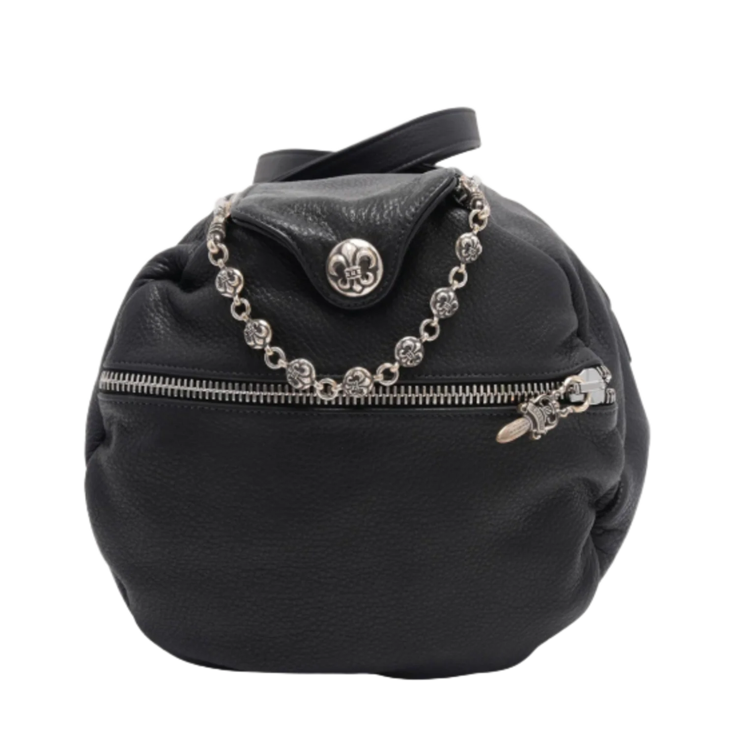 Chrome Hearts 'Fleur Embellished' Duffle Bag - Image 3
